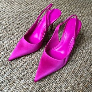 ZARA PINK HEELS